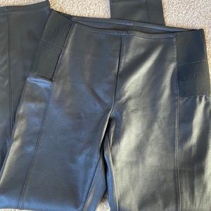 Maternity Faux Leather Leggings